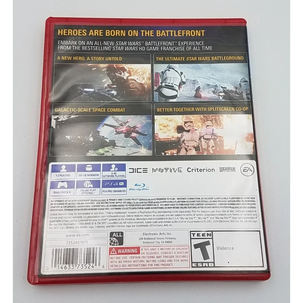 PS4 Star Wars Battlefront 2 PlayStation Hits‎